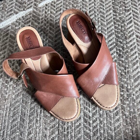 BORN TESSA FINAL Heeled Sandal sz 11 - Picture 3 of 4